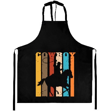 Discover Red Moon Cowboy Red Dead Redemption Aprons
