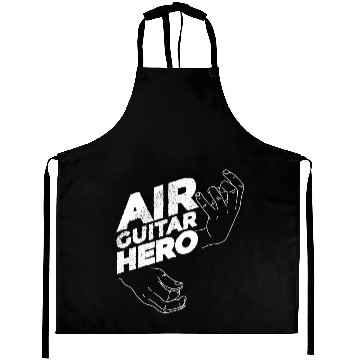 Discover Air Guitar Hero Aprons