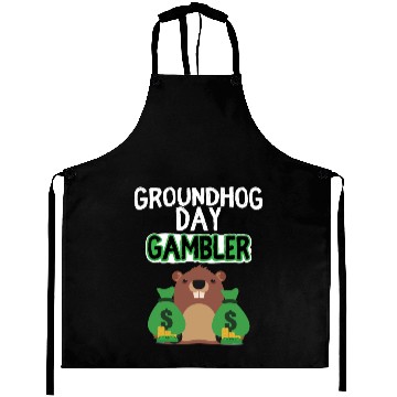 Discover Groundhog Day Gambler Aprons