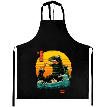 Discover monster kaiju Aprons