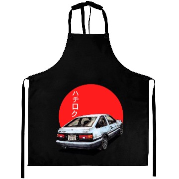 Discover AE86 Japan anime Initial D Aprons