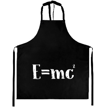 Discover E=mc² - Albert Einstein - maths - mathematics math Aprons