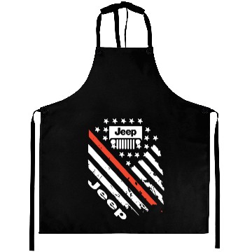 Discover jeep car logo slogan country jeep Aprons
