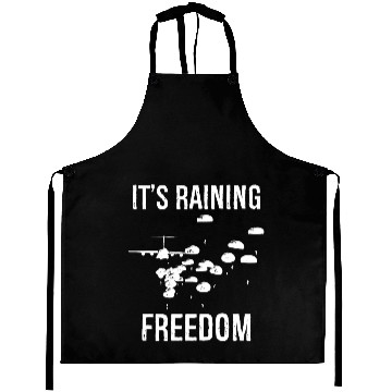 Discover It s Raining Freedom Premium Airborne Paratrooper Aprons
