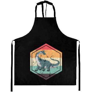 Discover Retro Brontosaurus Aprons