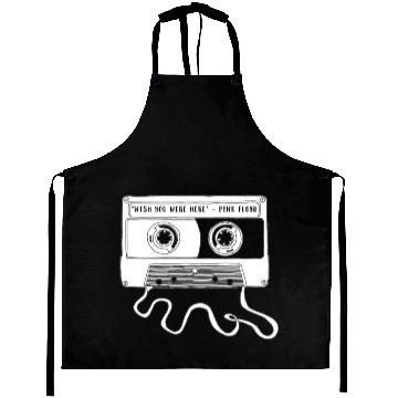 Discover Vintage Mix Cassette Tape Aprons