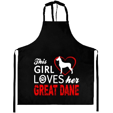 Discover Great dane Aprons