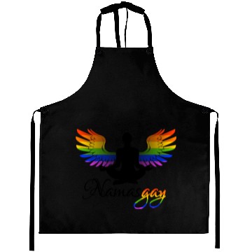 Discover Namasgay LGBT Yoga Angel wings Gay Pride Aprons