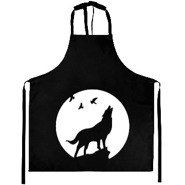 Discover Howling Wolf Aprons