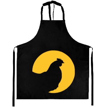 Discover Cock In Moonlight funny Aprons