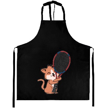 Discover Squash funny cat kitten gift Aprons