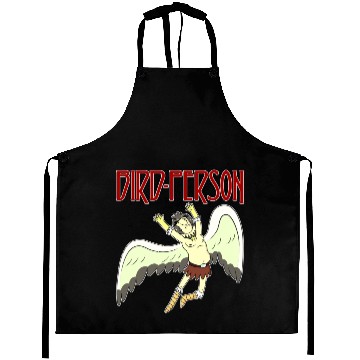 Discover Bird Person Aprons