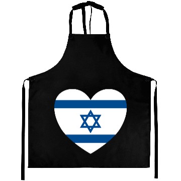Discover Israel Heart Aprons