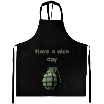 Discover Have a nice day Aprons