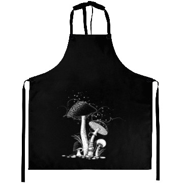 Discover four mushrooms Aprons