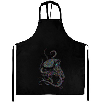 Discover Octopus Psychedelic Aprons