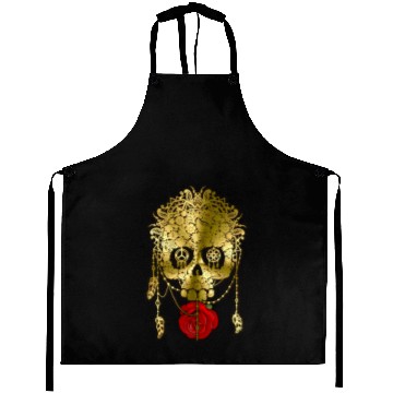 Discover Maya Skull Aprons