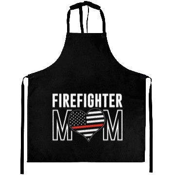 Discover Firefighter Mom Firewoman Gift Aprons