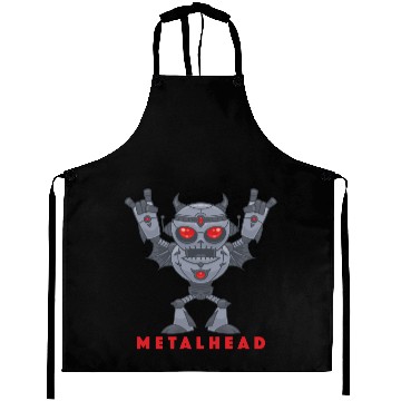 Discover Heavy Metal Robot Aprons