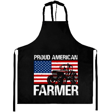 Discover Proud American Farmer Design for Farmer Gifts for Aprons