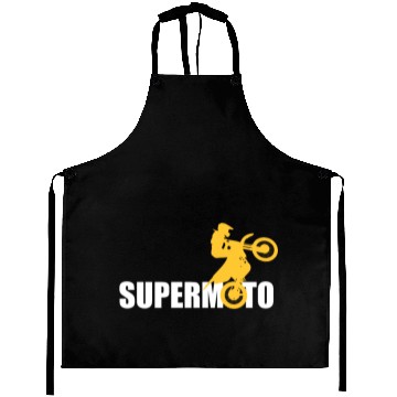 Discover Supermoto Motorcycle - Gift for Men and Bikers Aprons