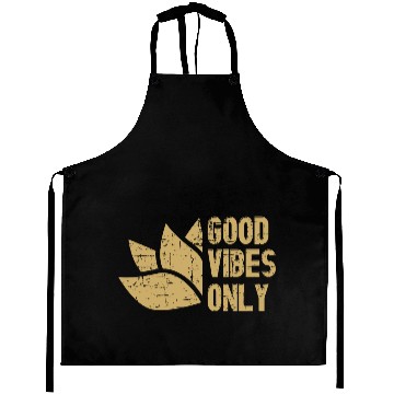 Discover Buddhism Positive Vibes Mindfulness Cool Gift Aprons
