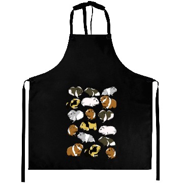 Discover Cartoon guinea pig pattern Aprons