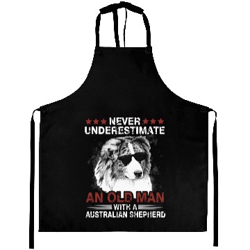 Discover never underestimate an old man with a australian s Aprons