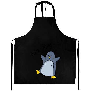Discover Fuck Yeah Penguin Aprons