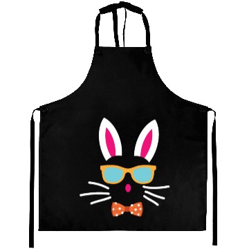 Discover Easter - easter bunny with easter egg Aprons