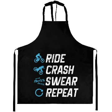 Discover Mountain Bike - Ride Crash Swear Repeat Aprons