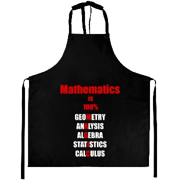 Discover Math is magic quote Aprons