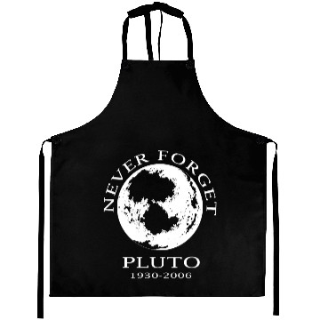 Discover Pluto Never Forget Aprons