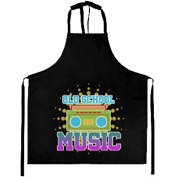 Discover Old School Music Aprons
