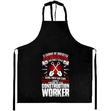 Discover Forever The Title Construction Worker Aprons