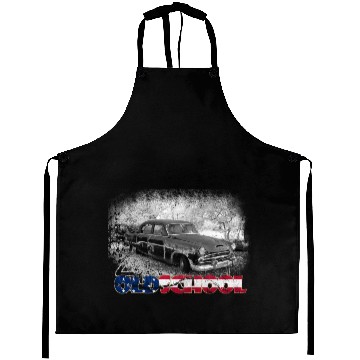 Discover oldschool us car Aprons