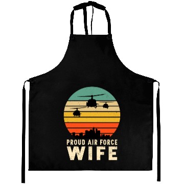 Discover Proud Air Force Wife Aprons