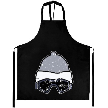Discover Skier - snowboarder - hat with goggles Aprons