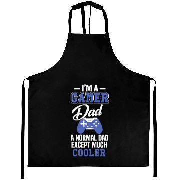 Discover Gamer Dad Aprons