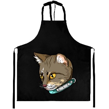 Discover Brazilian Shorthair Cat Face Love Sweet cool funny Aprons