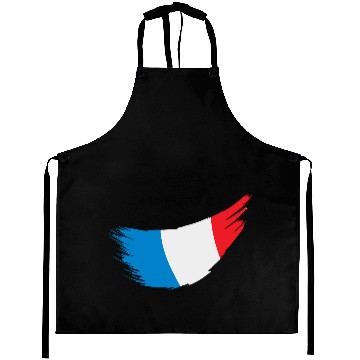 Discover France Flag Aprons