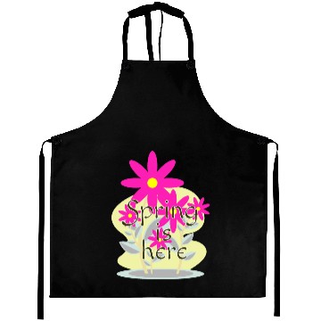 Discover Spring is here Aprons