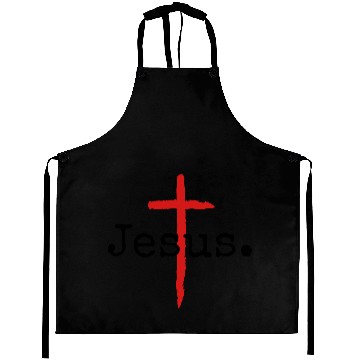 Discover Jesus Christian Cross Design, Christian Aprons