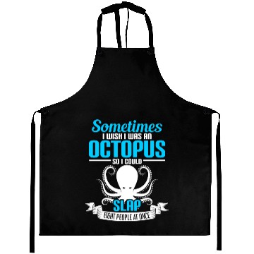 Discover Octopus slap 8 People Aprons