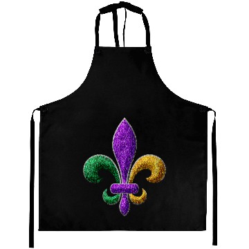 Discover Mardi Gras New Orleans SaintsFleur De Lis Bling Aprons