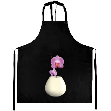 Discover orchid in a vase Aprons