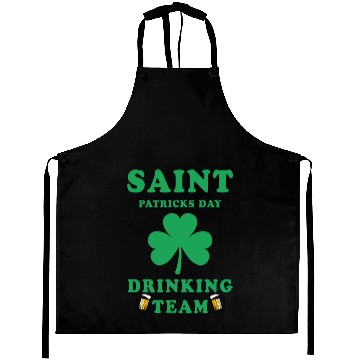 Discover Saint Patricks Day Drinking Team Aprons