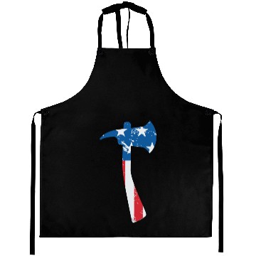 Discover Fire Brigade | Flag Axe Fireman Fire Fighter Aprons