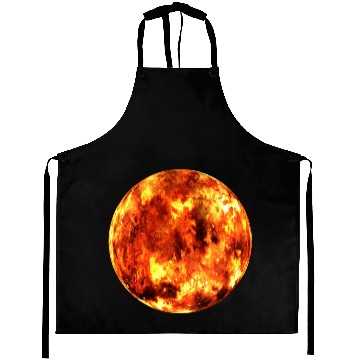 Discover Burning Planet Aprons