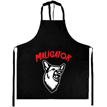 Discover Maligator Belgian Malinois Dog Lover Animal Aprons